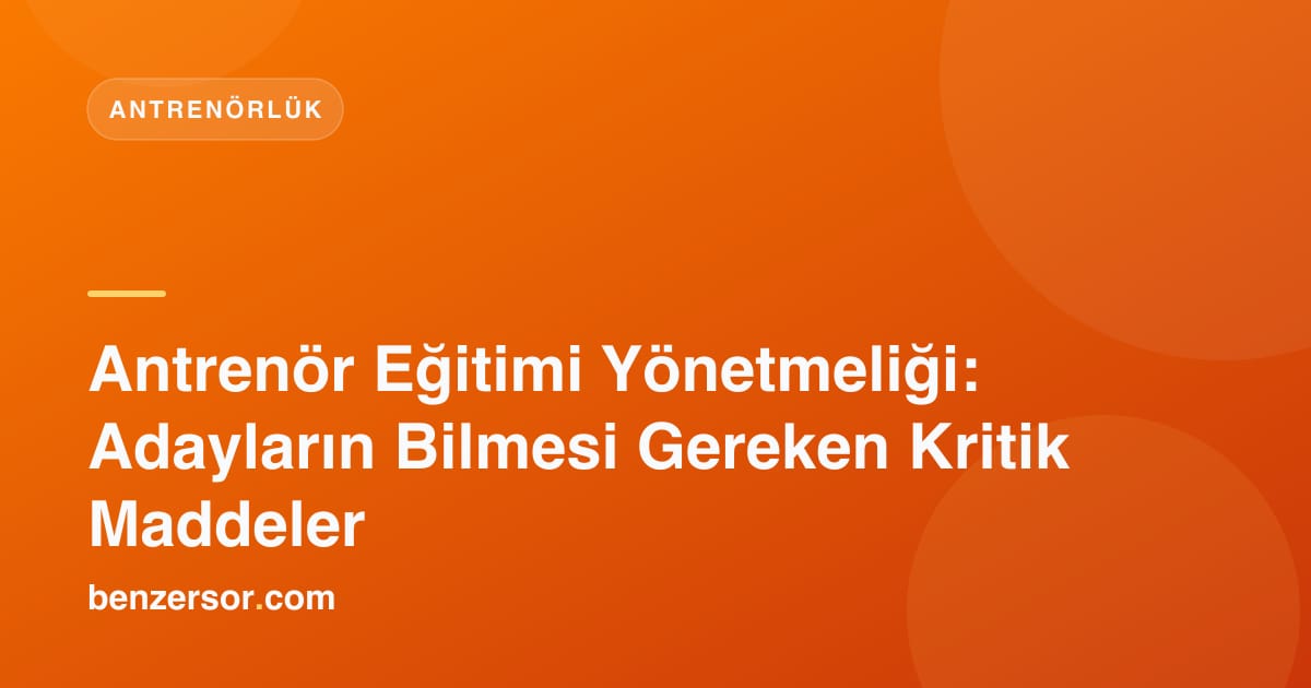 Resmî mevzuat metni ve spor sahası fonunda çalışma notları